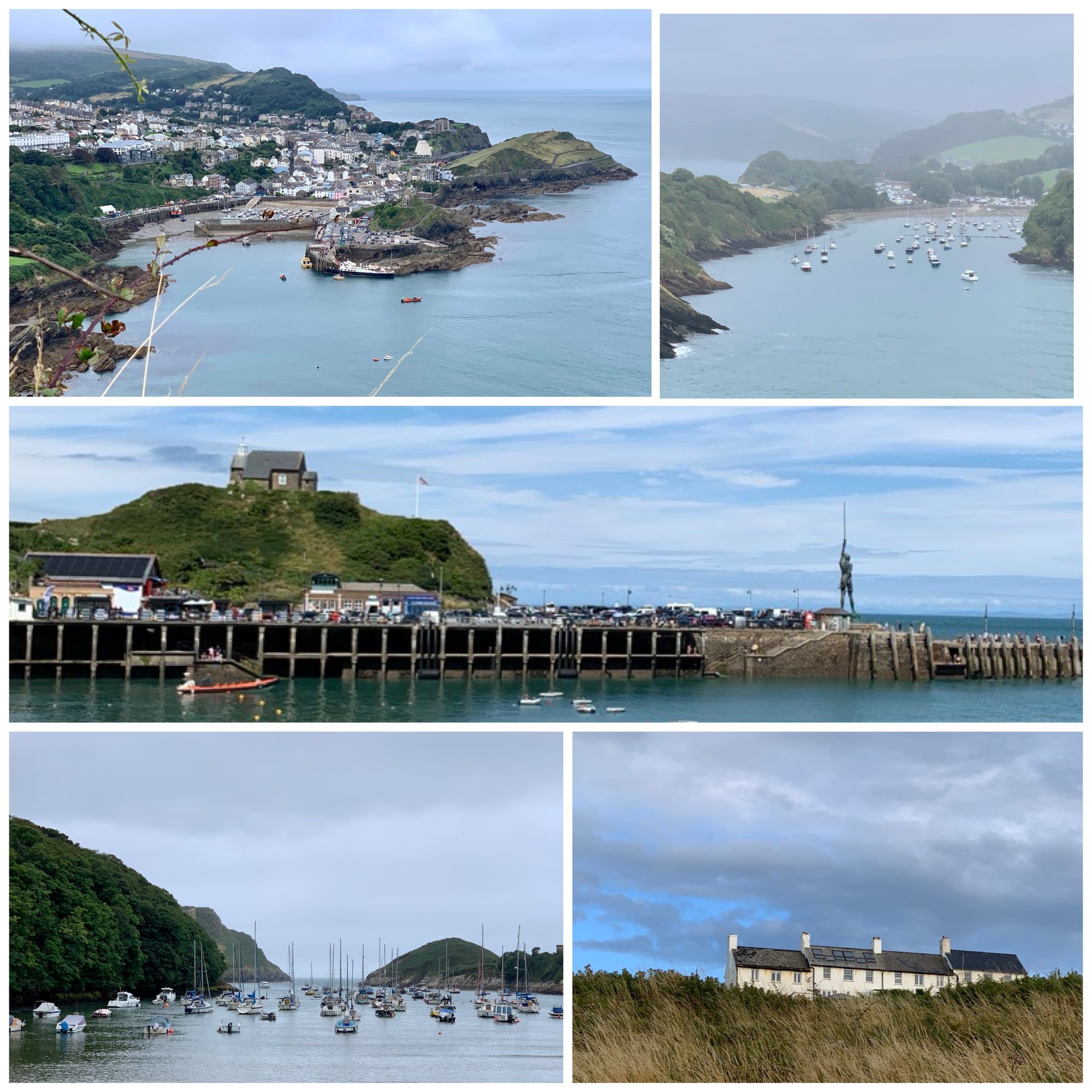 Views of Watermouth and Ilfracombe from the Southwest Coast Path